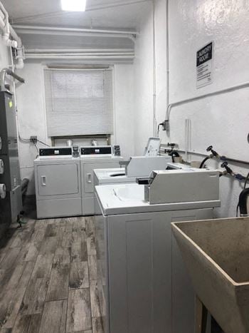 On site laundry room